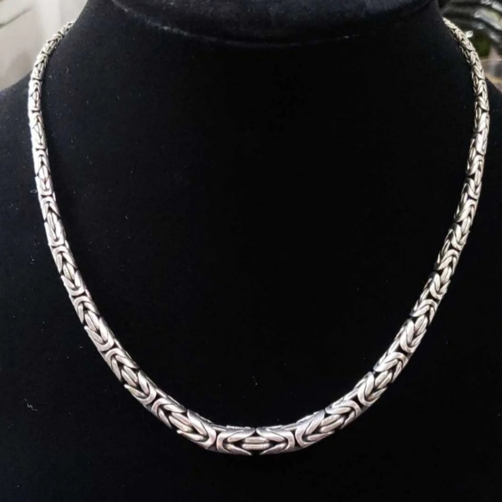 Vintage Silver Bali Chain